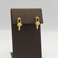 21K Tiffany Earrings - حلق تيفاني عيار 21