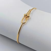 18k Gold Bangle