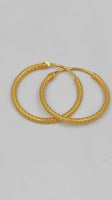 حلق ذهب عيار 21 - 21K Gold Earrings