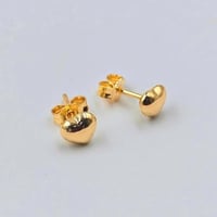 18k Gold Earrings - حلق عيار 18