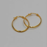 حلق ذهب عيار 21 - 21K Gold Earrings