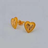 21K Earrings - حلق ذهب عيار 21