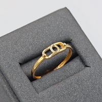 18K Gold Ring - خاتم ذهب عيار 18