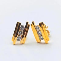 طقم الماس عيار 18 - Diamond Set 18k