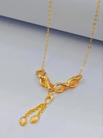 Necklace 21k Gold - عقد ذهب عيار 21