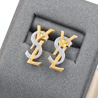 حلق ذهب عيار 18 - 18k Gold Earrings