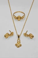 طقم ذهب عيار 18 - 18K Gold Set