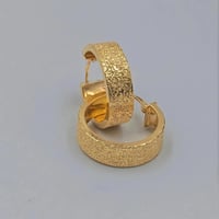 18k Earrings Gold - حلق عيار 18