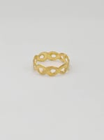 Infinity Ring 18K Gold -خاتم انفينتي عيار