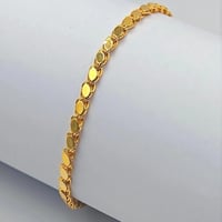 18K Gold Bracelet - إسوارة ذهب عيار 18