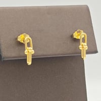 21K Tiffany Earrings - حلق تيفاني عيار 21