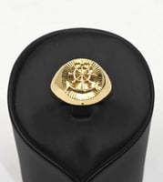 خاتم ذهب عيار - 18K Gold Ring