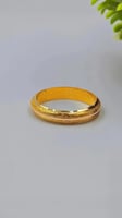 دبلة ذهب عيار 18 - 18K Gold Ring