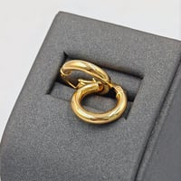 18k Gold Earrings - حلق ذهب عيار 18
