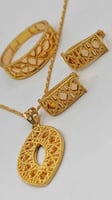 طقم ذهب عيار 21 - 21K Gold Set