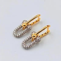 حلق تيفاني عيار 21 - 21K Tiffany Earrings