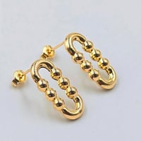 Earring 18K Gold - حلق ذهب عيار 18
