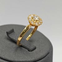 خاتم الماس عيار 18 - 18K Diamond Ring