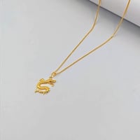 21K Dragon Necklace -