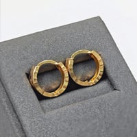 18k Gold Earrings - حلق ذهب عيار 18