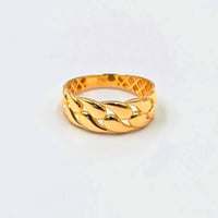 خاتم ذهب عيار 18 -18K Gold Ring