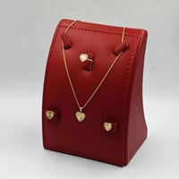 18K Gold Heart set - طقم ذهب عيار 18