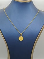 عقد شعار السعودية عيار 18 Necklace 18k Gold