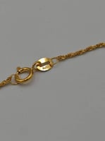 Necklace 18k Gold - عقد شعار السعودية عيار 18