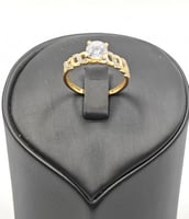 خاتم ذهب عيار18 - 21K Gold Ring