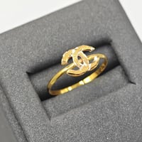 18K Gold Chanel Set - طقم ذهب شانيل عيار 18