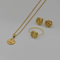 طقم ذهب عيار 18 - 18K Gold set