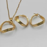 طقم ذهب عيار 18 - 18K Gold set