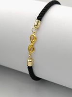 Rope With Gold 18k - إسوارة ذهب عيار 18 خيط