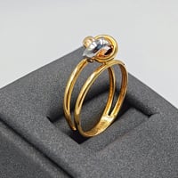 18K Gold Ring - خاتم ذهب عيار 18