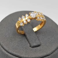 خاتم الماس عيار 18 - 18K Diamond Ring