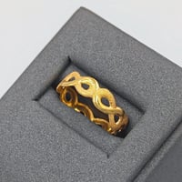 18K Gold Ring - خاتم ذهب عيار 18