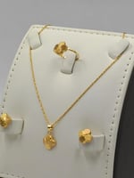 طقم ذهب عيار 18 - 18K Gold set