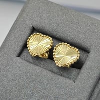 18K Gold Heart set - طقم ذهب عيار 18