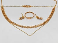 طقم ذهب عيار 21 - 21K Gold Set