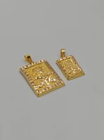 Saudi Logo Necklace 21k - عقد شعار السعودية عيار 2...