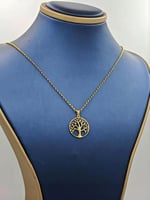 Tree Of Life necklace 18K - عقد تصميم شجرة الحياة...