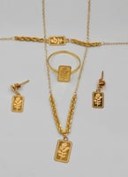 طقم ذهب عيار 21 - 21K Gold set