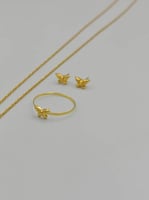 Set 18k Gold - عقد ذهب عيار 18