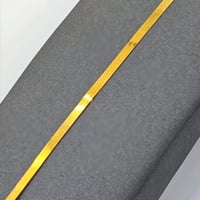 21K Gold Flat Bracelet