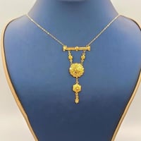 21K Necklace - عقد ذهب كرسي جابر عيار 21