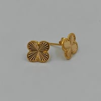 حلق ذهب عيار 21 - 21K Gold Earrings