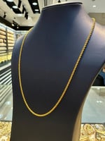 سلسال ذهب عيار 22