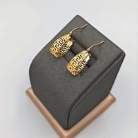 حلق فرزاتشي عيار 18 - 18K Versace Earrings