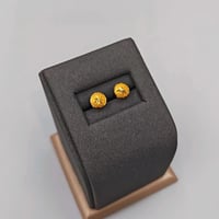 حلق ذهب عيار 21 - 21K Gold Earrings