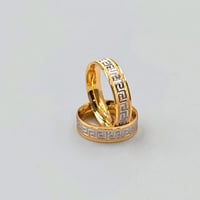 Versace Wedding Rings 18K Gold